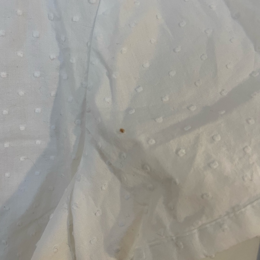 Talbots Ivory Textured Blouse - Picture 6 of 6